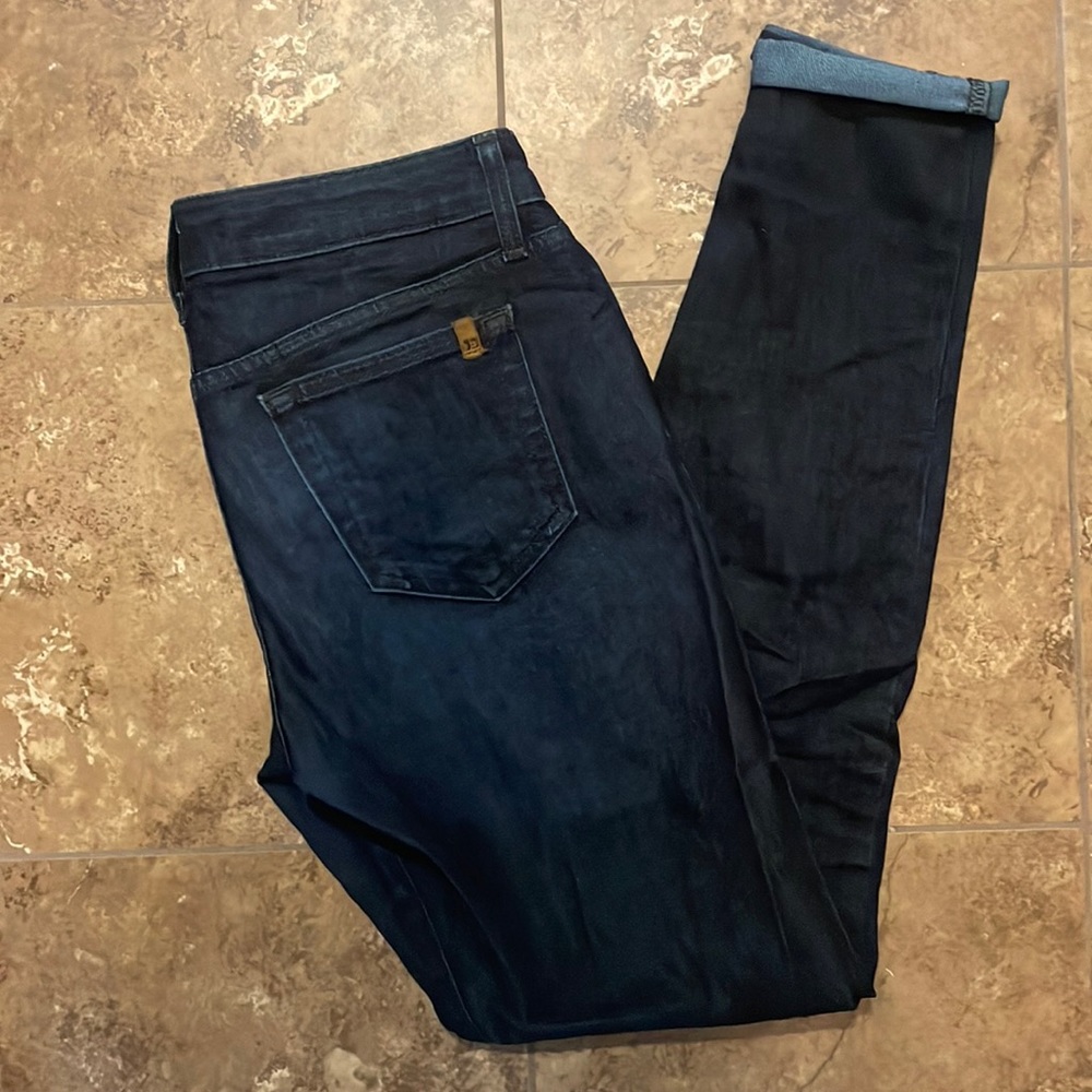 Joe's Jeans Sz 27 Skinny Jeans Nomi Dark Wash Mid Rise Style THQNMI5252 Womens